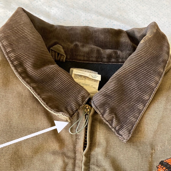 Vintage Carhartt Santa Fe jacket with flaws - Picture 2 of 12
